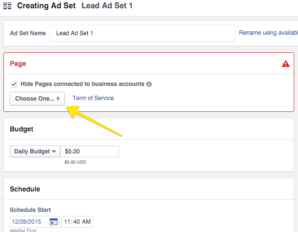 Facebook Lead Ads